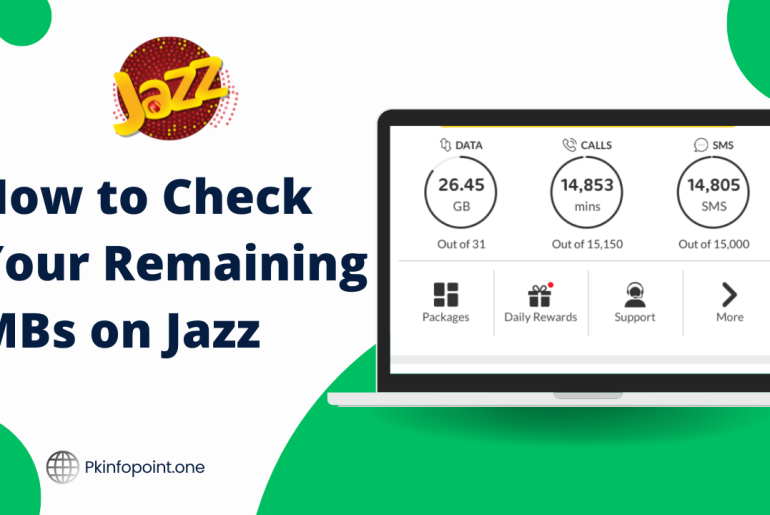 How to Check Your Remaining MBs on Jazz